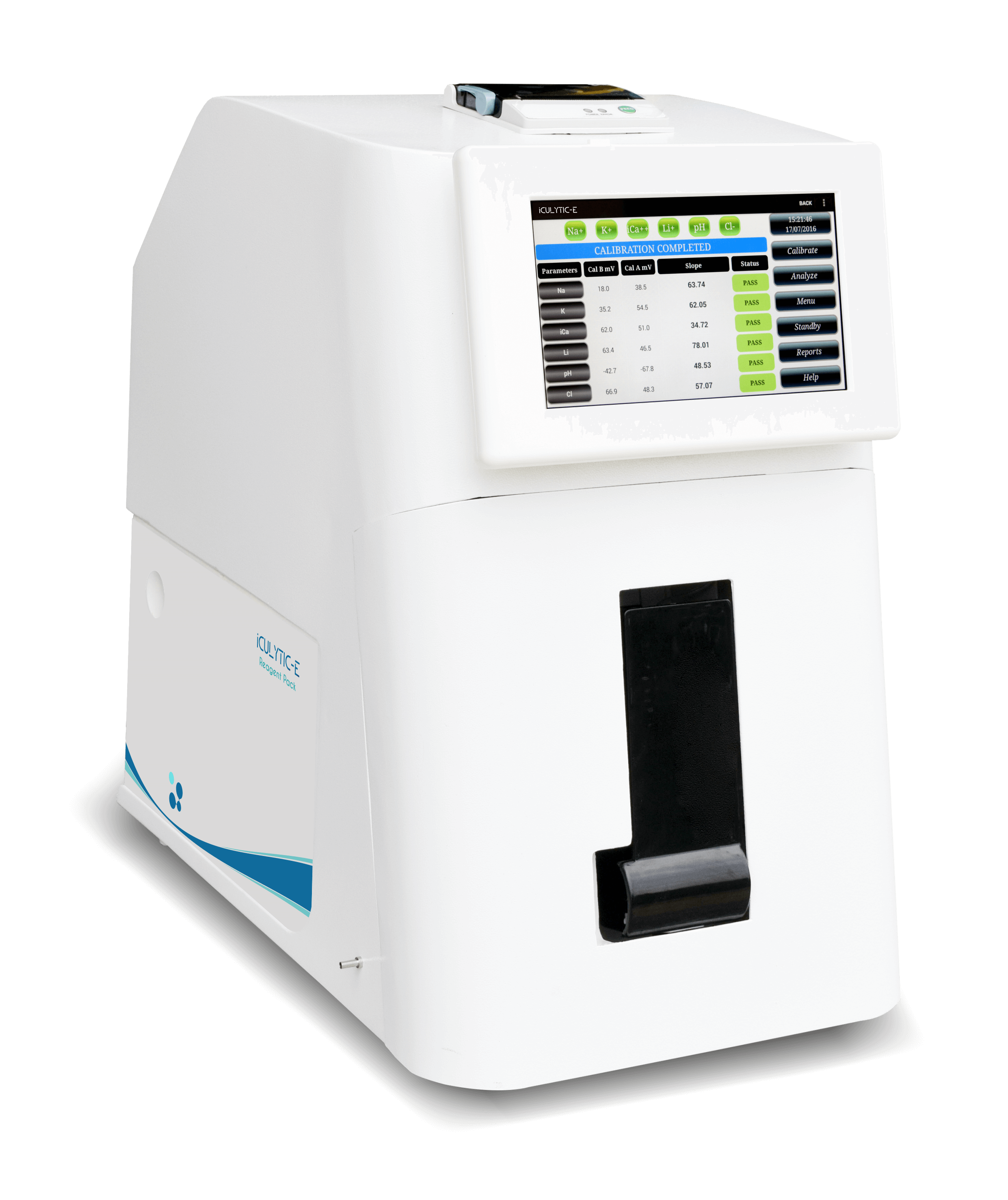 20180328 PIC 5 - ELECTROLYTE ANALYZERS - iCULYTIC-E - FRONT (ON)