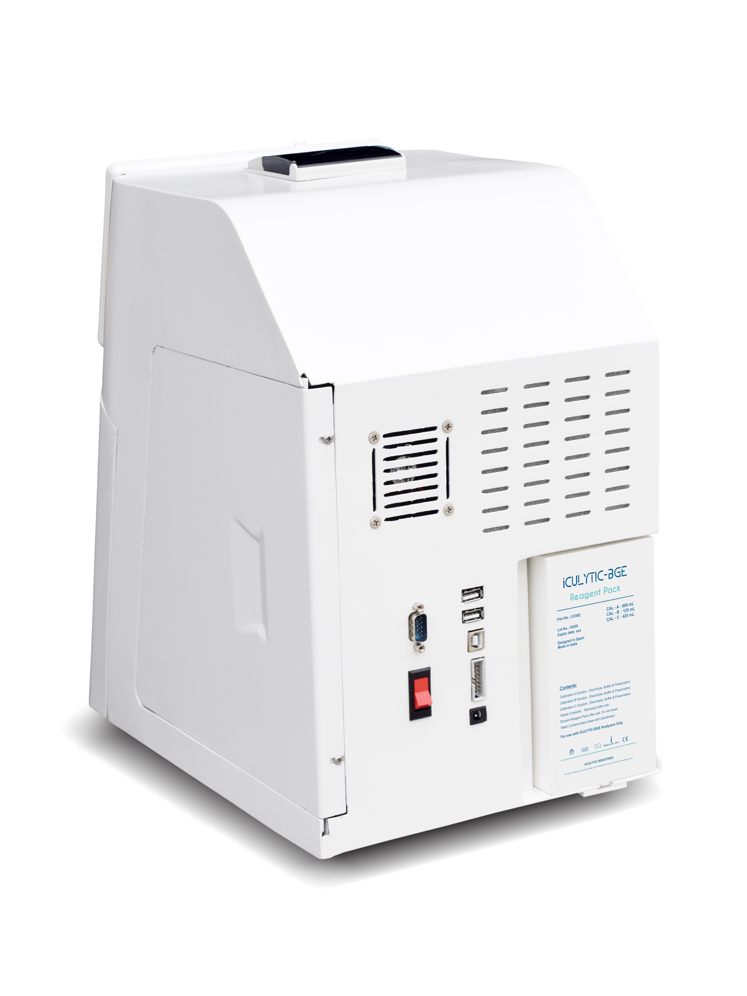 20180328 PIC 9 - ELECTROLYTE - BLOOD GAS ANALYZERS - iCULYTIC-BGE - BACK